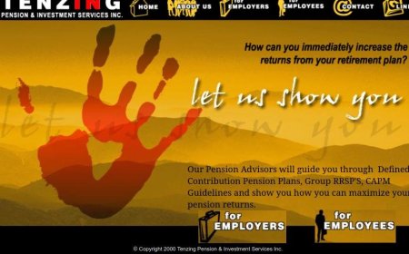 Tenzing Pension & Investment Services Inc.