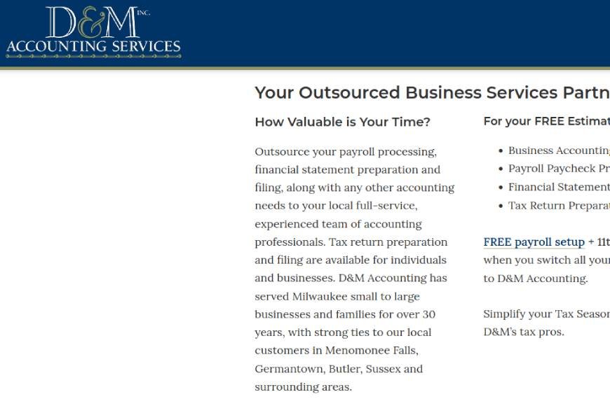 D&M Accounting Services, Inc.