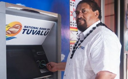 Tuvalu marks ‘momentous occasion’ with unveiling of its first ATMs