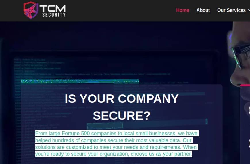 TCM Security, Inc.