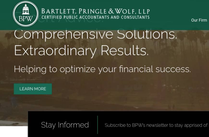 Bartlett, Pringle & Wolf, LLP