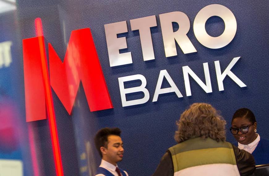 Metro Bank shares surge on talk of private equity takeover