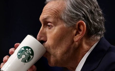Howard Schultz says he ‘did a cartwheel’ when Starbucks CEO Niccol coined ‘back to Starbucks’ strategy