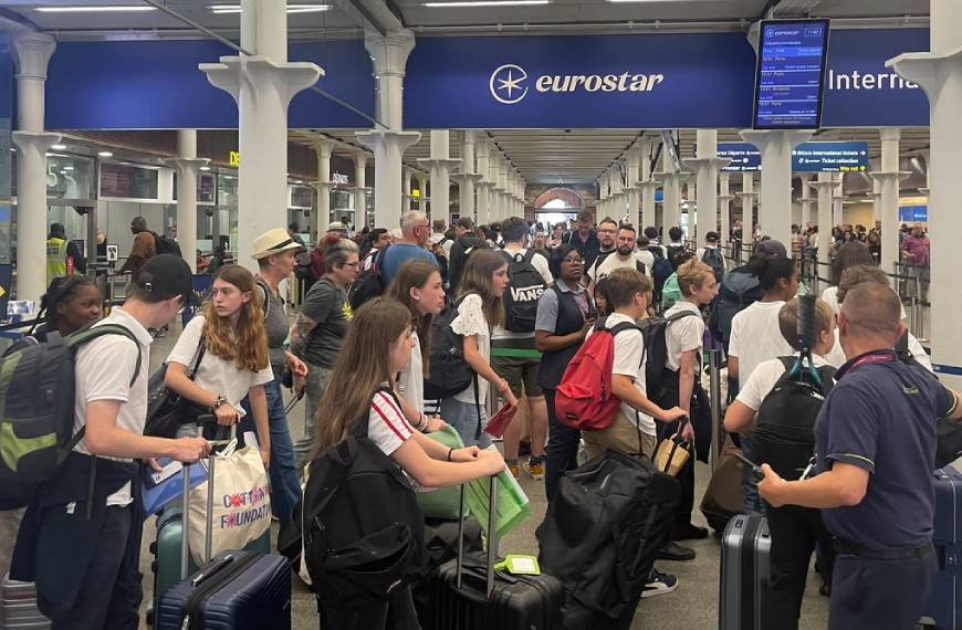 Eurostar services restored after severe delays due to huge cable theft in France