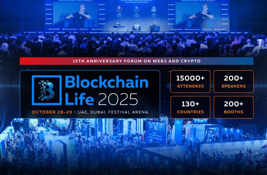 The 15th Anniversary Blockchain Life Forum gathers global crypto leaders in Dubai on October 28–29!