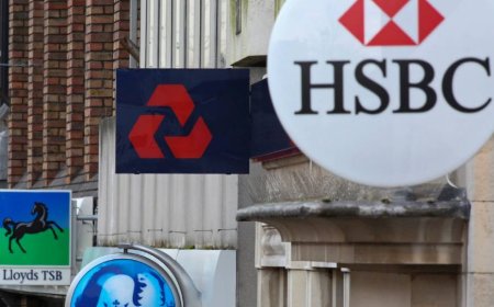 UK bank shares tumble after call for windfall tax on lenders in budget