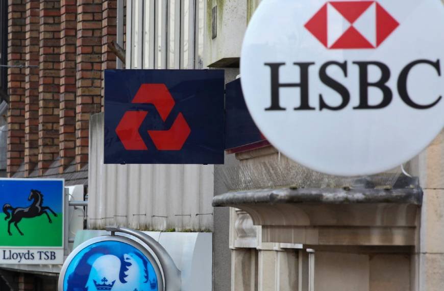UK bank shares tumble after call for windfall tax on lenders in budget