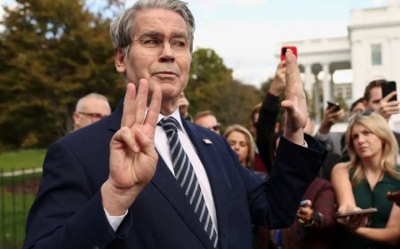 Bessent lists five finalists for Fed chair job, and Trump says decision coming before the end of the year