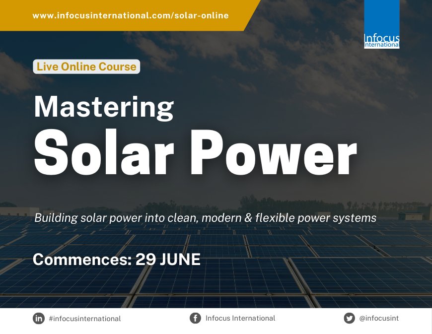 Register now for the Top-Rated Mastering Solar Power Virtual Training