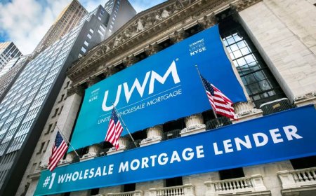 United Wholesale Mortgage plunges 35% after suspending dividend and raising capital