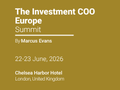 Investment COO Summit Europe 2026 (22-23.06.2026)
