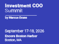 The Investment COO Summit 2026 (18-09-2026)